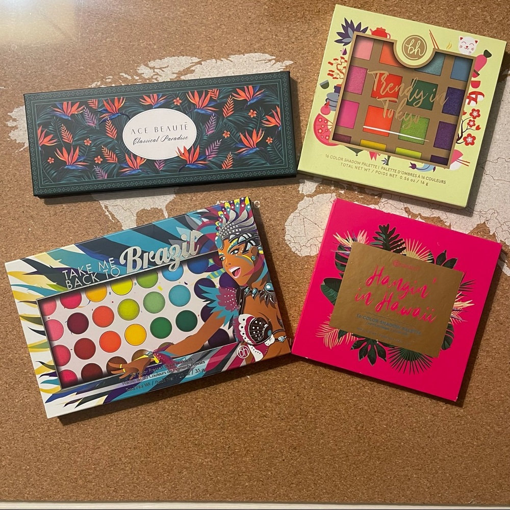 BH Cosmetics and Ace Beaute Eyeshadow Palette Bundle